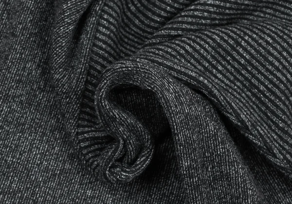COMME des GARCONS HOMME Cotton Poly Half Zip Knit Sweater K-174376_011
