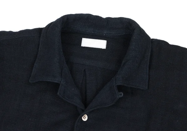 COMME des GARCONS HOMME Cotton Open-collar Shirt K-174377_003