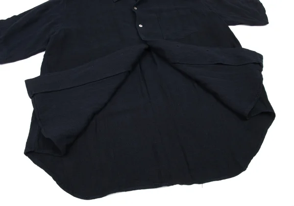 COMME des GARCONS HOMME Cotton Open-collar Shirt K-174377_009