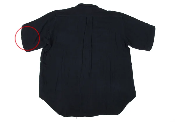 COMME des GARCONS HOMME Cotton Open-collar Shirt K-174377_010