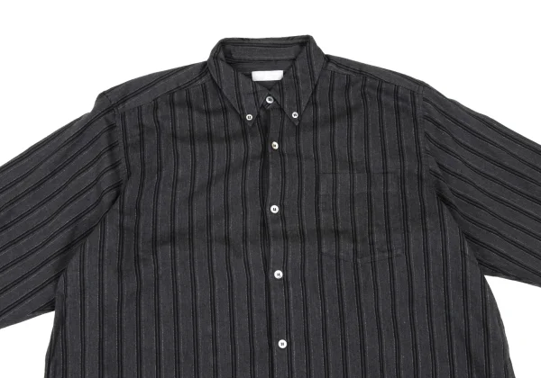 COMME des GARCONS HOMME Cotton Stripe Button-Down Shirt K-174379_002