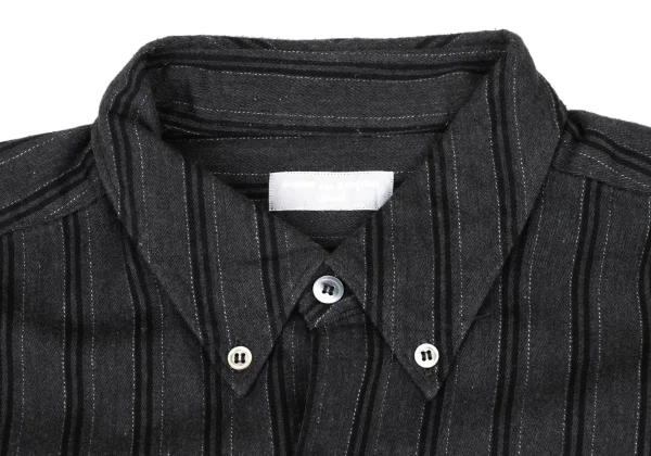 COMME des GARCONS HOMME Cotton Stripe Button-Down Shirt K-174379_004