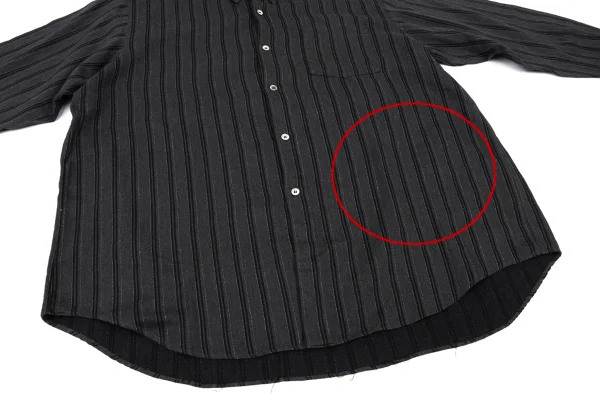 COMME des GARCONS HOMME Cotton Stripe Button-Down Shirt K-174379_009