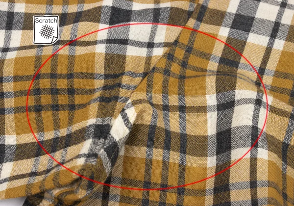 COMME des GARCONS HOMME Wool Check Button-Down Shirt K-174381_003