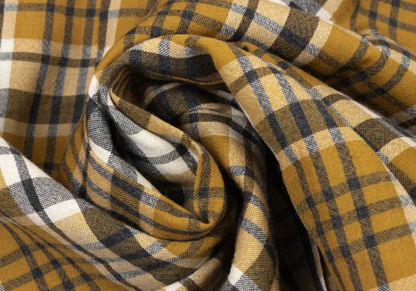COMME des GARCONS HOMME Wool Check Button-Down Shirt K-174381_013
