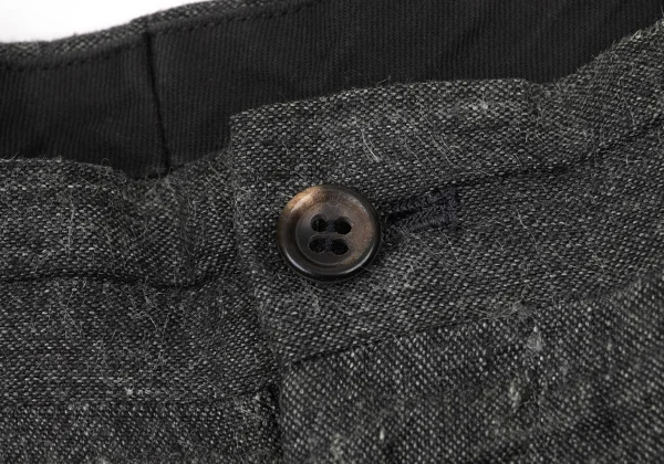 COMME des GARCONS HOMME Linen Two Tuck Pants K-174390_003