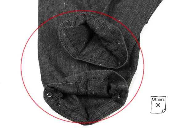 COMME des GARCONS HOMME Linen Two Tuck Pants K-174390_010