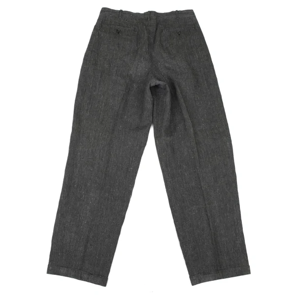 COMME des GARCONS HOMME Linen Two Tuck Pants K-174390_011