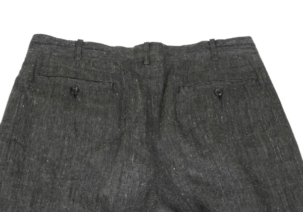 COMME des GARCONS HOMME Linen Two Tuck Pants K-174390_012