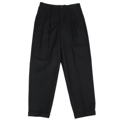 COMME des GARCONS HOMME Wool Two Tuck Pants