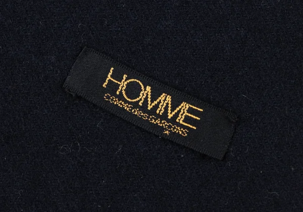 COMME des GARCONS HOMME Wool Fringe Scarf K-174400_005