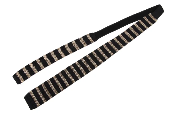 COMME des GARCONS HOMME Striped Knit Tie K-174406_002