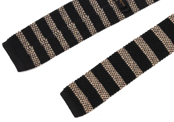 COMME des GARCONS HOMME Striped Knit Tie K-174406_005