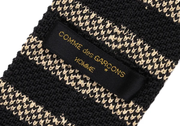COMME des GARCONS HOMME Striped Knit Tie K-174406_006