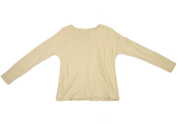 Plantation Cotton Linen Center Seam T Shirt K-174414_002