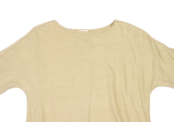Plantation Cotton Linen Center Seam T Shirt K-174414_003