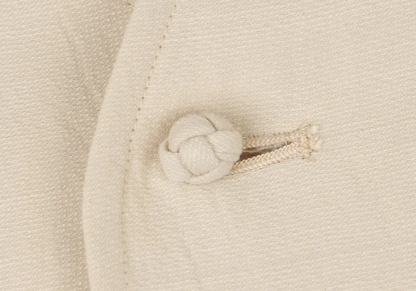 Plantation Cotton Linen V Neck Jacket K-174415_005
