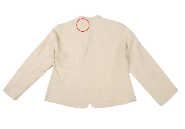 Plantation Cotton Linen V Neck Jacket K-174415_012