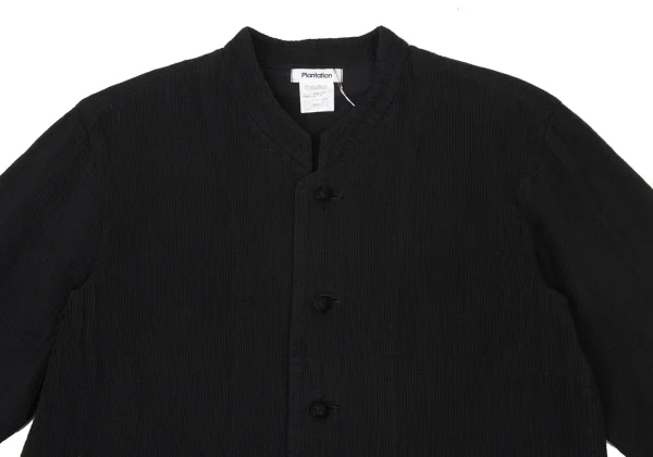 Plantation Dyed Ridge Band-Collar Jacket K-174416_003