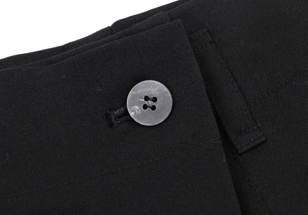 Plantation Wool Gabardine Half Wrap Design Skirt K-174418_004