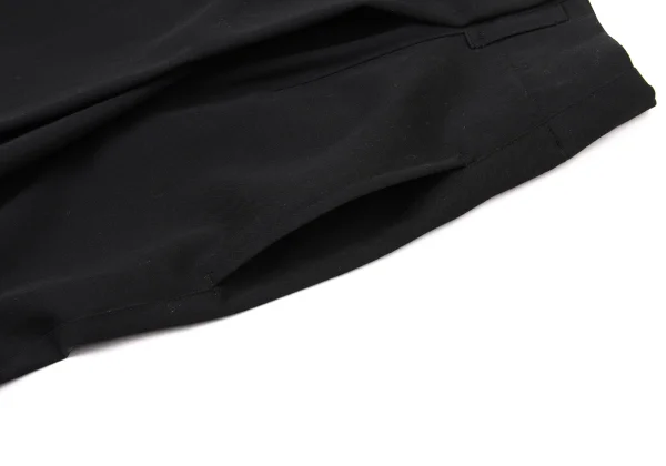 Plantation Wool Gabardine Half Wrap Design Skirt K-174418_005