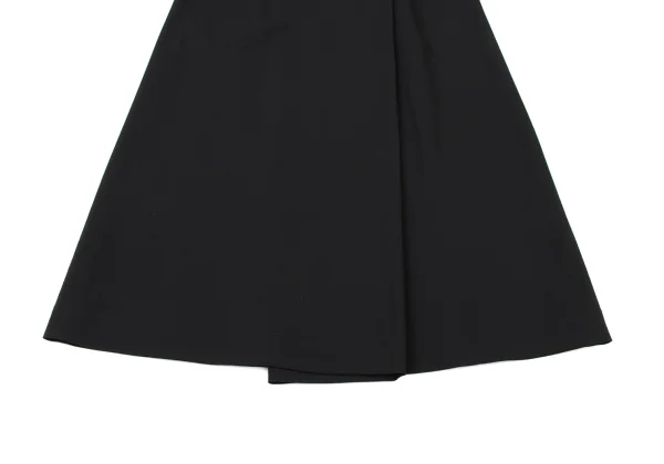 Plantation Wool Gabardine Half Wrap Design Skirt K-174418_008