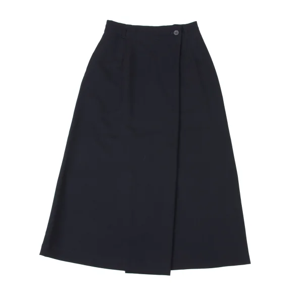 Plantation Wool Half Wrap Design Skirt K-174419_002