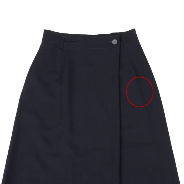 Plantation Wool Half Wrap Design Skirt K-174419_003