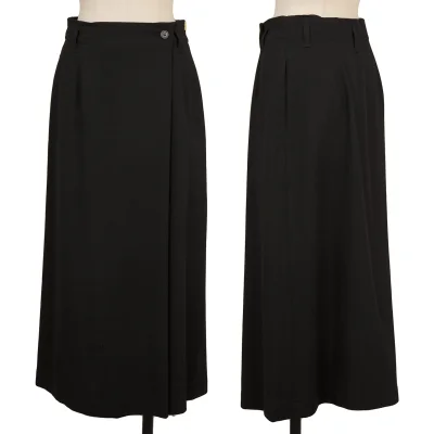 Plantation Wool Blend Half Wrap Design Skirt