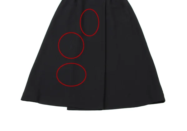 Plantation Wool Blend Half Wrap Design Skirt K-174420_008