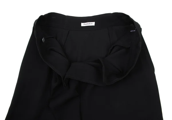 Plantation Wool Blend Half Wrap Design Skirt  K-174421_007