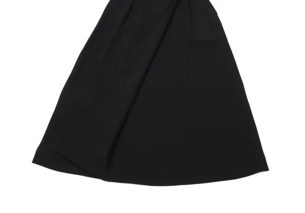 Plantation Wool Blend Half Wrap Design Skirt  K-174421_009