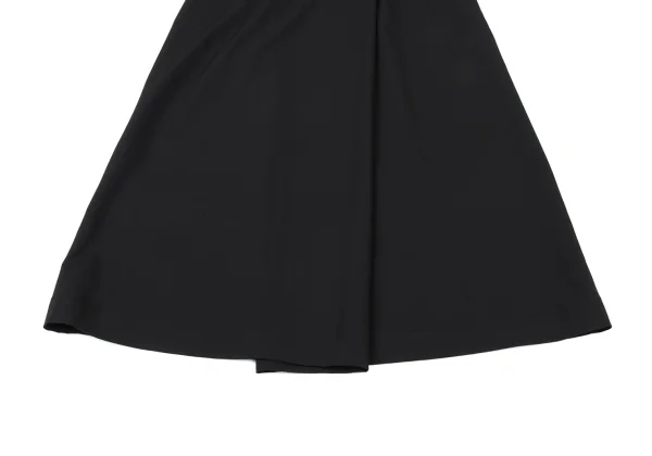 Plantation Wool Gabardine Half wrap Design Skirt K-174423_008