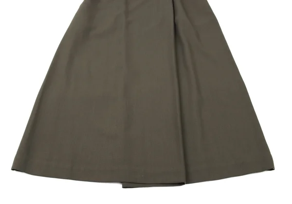 Plantation Wool Blend Half Wrap Design Skirt K-174424_008