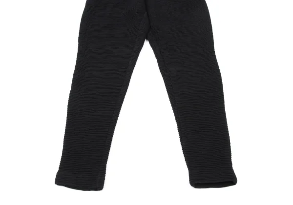 Plantation Cotton Ribbed Texture Tapered Easy Pants K-174425_005