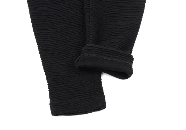 Plantation Cotton Ribbed Texture Tapered Easy Pants K-174425_006