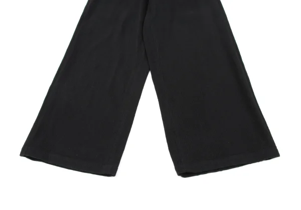 Plantation Ribbed Cotton Design Wide Pants K-174426_005