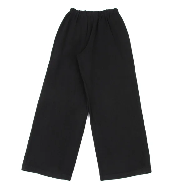 Plantation Ribbed Cotton Design Wide Pants K-174426_007
