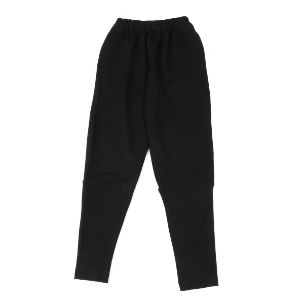 Plantation Ribbed Cuffs Wool Knit Pants Black M K-174428_001