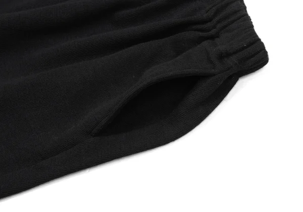 Plantation Ribbed Cuffs Wool Knit Pants K-174428_004