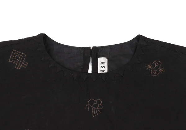 ASHA BY MDS Graphic Embroidered Sleeveless Top K-174430_003