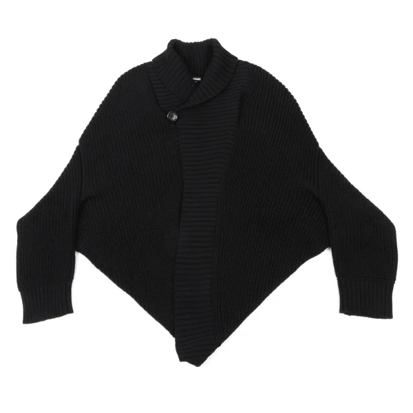 JUNYA WATANABE COMME des GARCONS Cotton Low Gauge Asymmetric Bolero Knit K-174431_002