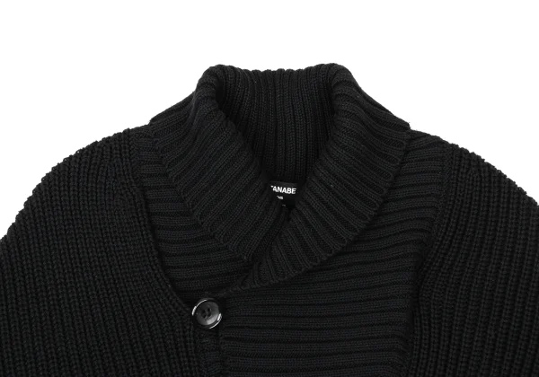 JUNYA WATANABE COMME des GARCONS Cotton Low Gauge Asymmetric Bolero Knit K-174431_003
