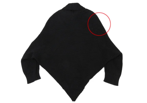 JUNYA WATANABE COMME des GARCONS Cotton Low Gauge Asymmetric Bolero Knit K-174431_011