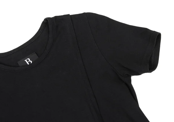 B Yohji Yamamoto Belted Asymmetric Wrap T-Shirt K-174434_005