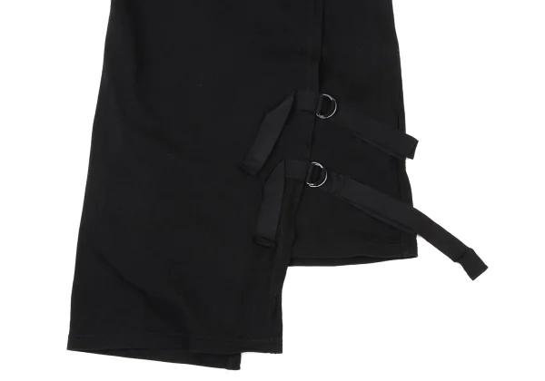 B Yohji Yamamoto Belted Asymmetric Wrap T-Shirt K-174434_013