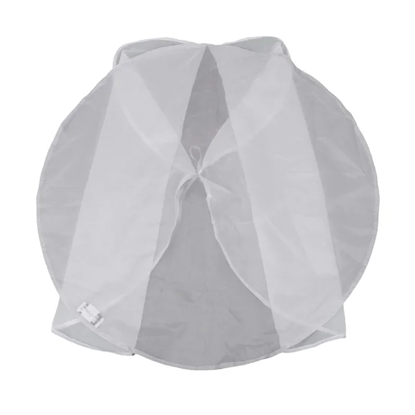 ISSEY MIYAKE 132 5. Poly Chiffon Circular Drape Cardigan K-174436_009