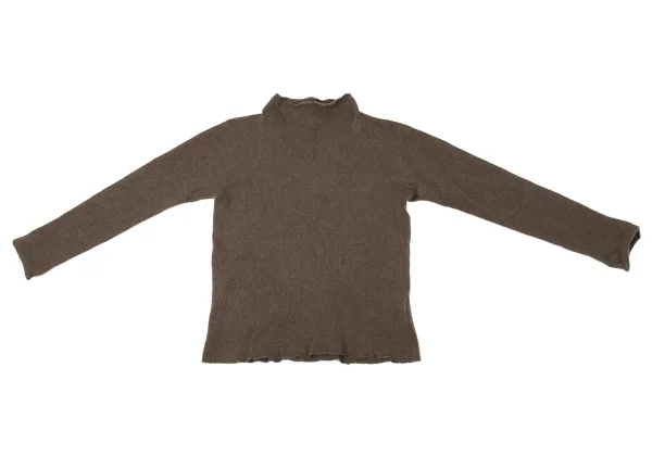 ISSEY MIYAKE HaaT Wool Nylon Mock Neck Knit Top K-174437_002