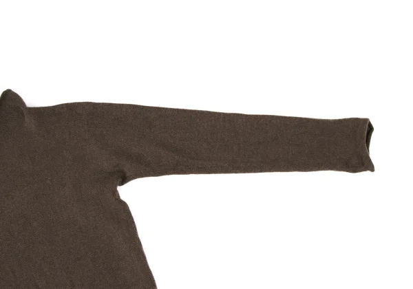 ISSEY MIYAKE HaaT Wool Nylon Mock Neck Knit Top K-174437_004