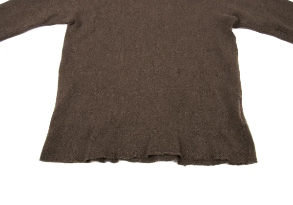 ISSEY MIYAKE HaaT Wool Nylon Mock Neck Knit Top K-174437_006